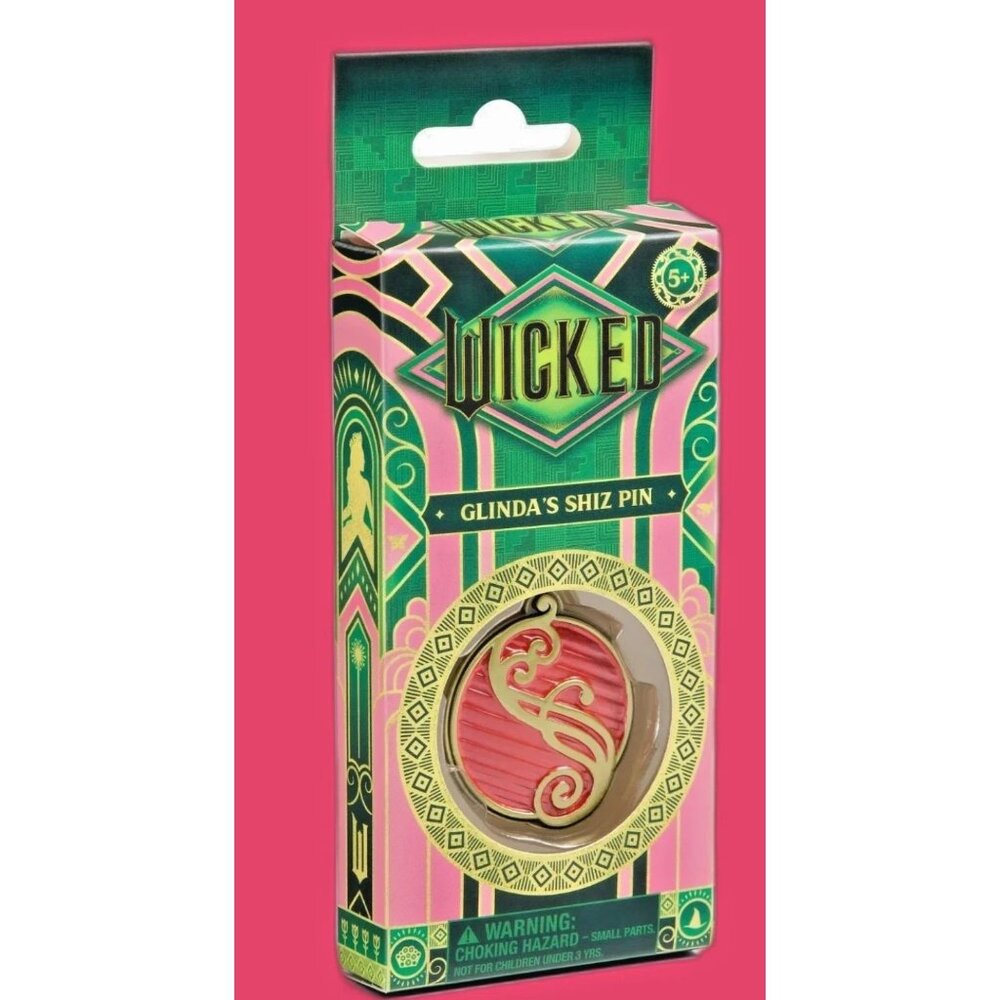 WICKED Glinda’s Shiz University Red Collector’s Pin Collectible NEW